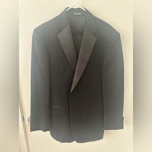 Jos. A. Bank Black Tuxedo with Notched Lapels